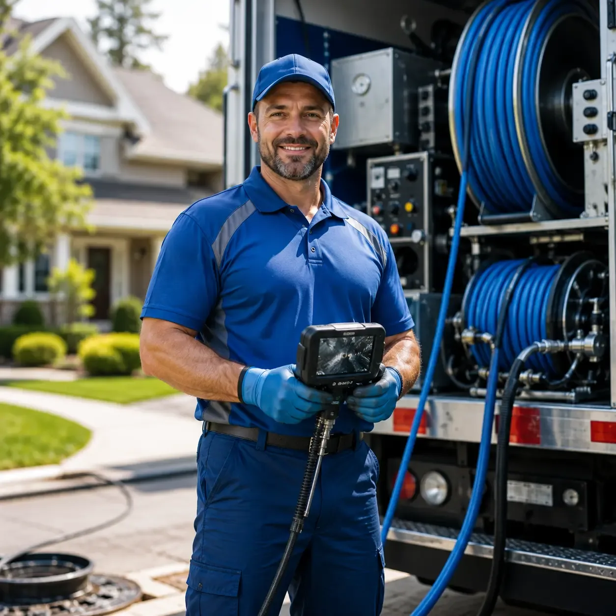Local outdoor drain cleaning specialists in Galatia, IL